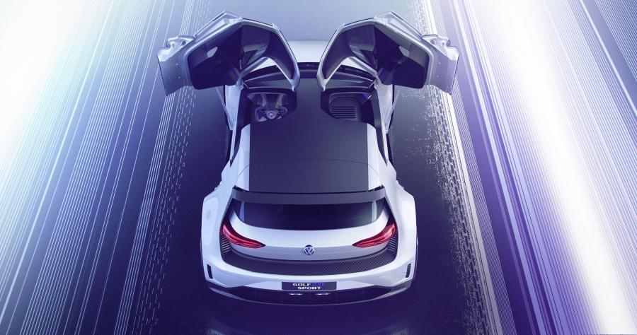  Volkswagen Golf GTE Sport Concept 2015 года  (фото 15 из 17)